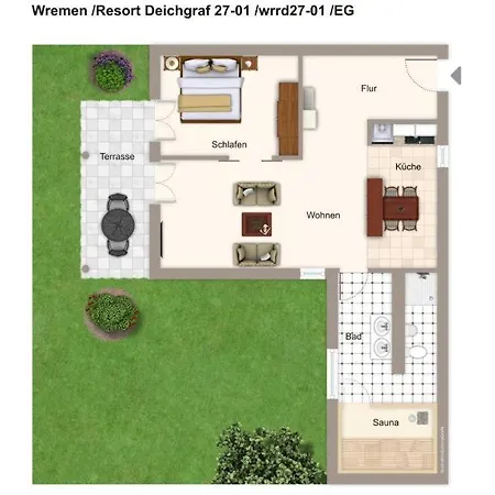 Apartament Deichgraf Deichgraf 27-01